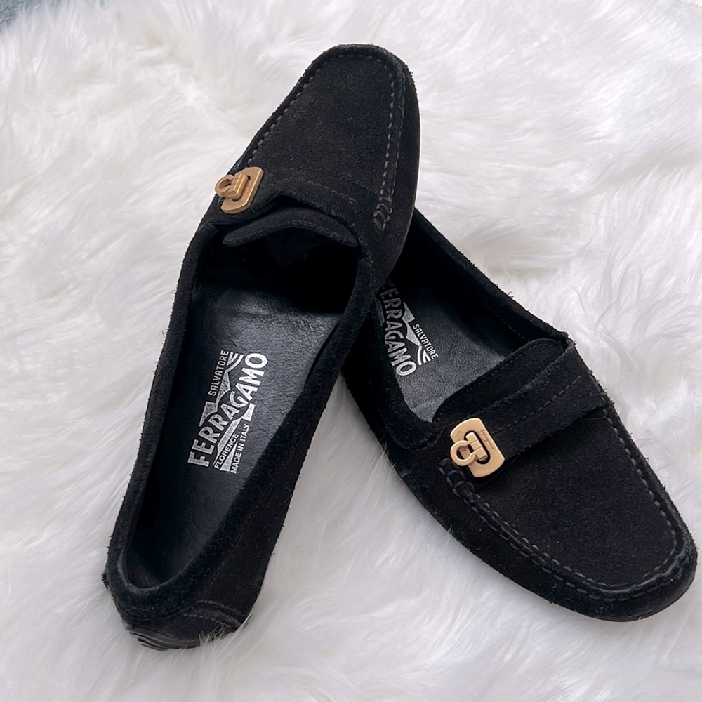 Salvatore Ferragamo | Suede Driving Shoes | Loafer’s | SZ: 7.5B